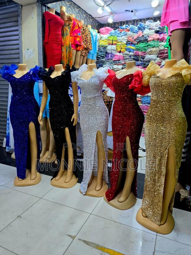 Quality Sequin Dinner Dress - thumbnail 3