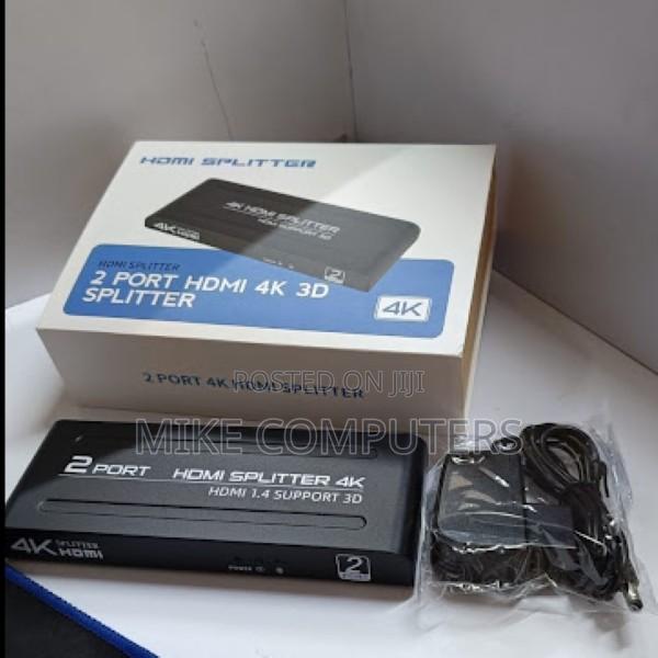 Affordable 2-Port HDMI Splitter, 1 Input to 2 Outputs. - main view