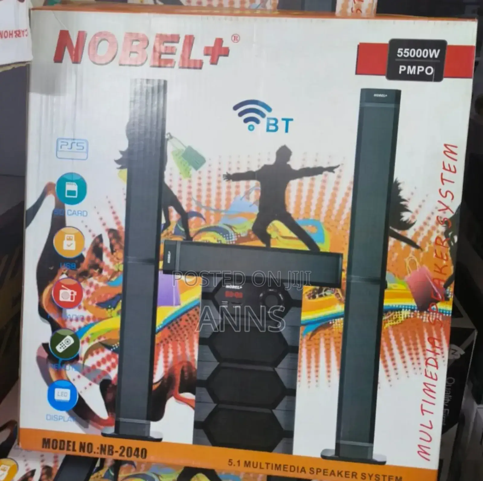 Nobel+ 2040 Home Theatre 5.1 System