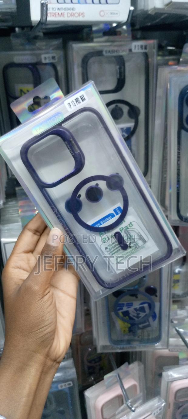 iPhone 13 Pro Max Case Magsafe Cover With Camera Stand - thumbnail 3