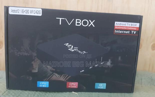 8gb+128gb MXQ PRO Android 12 Smart TV Box B-5