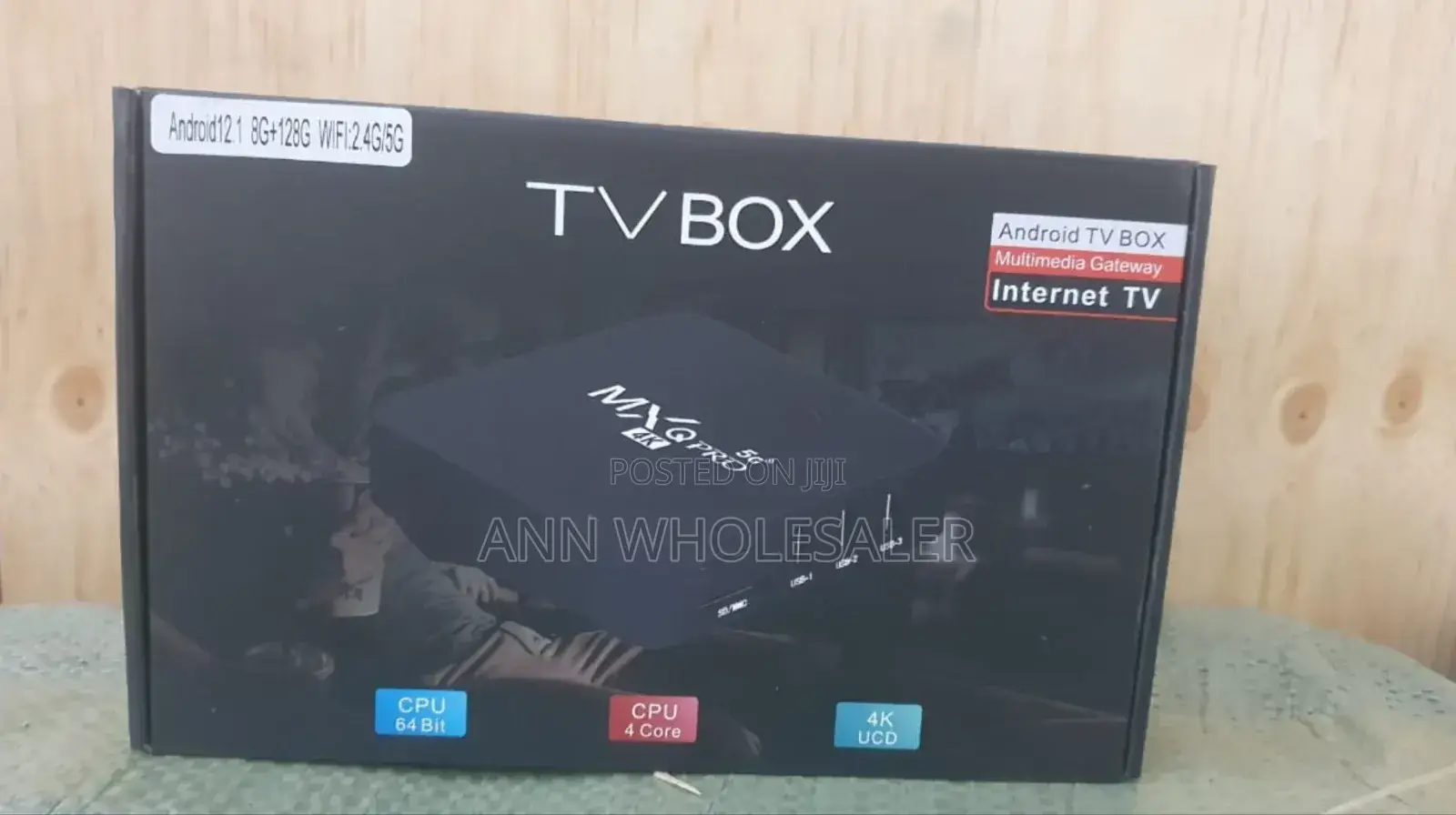 8gb+128gb MXQ PRO Android 12 Smart TV Box B-5