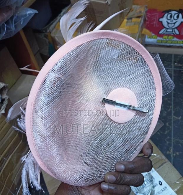 Peach Executive Fascinators - main view