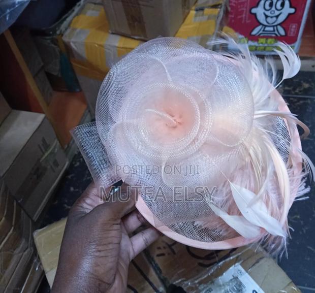 Peach Executive Fascinators - thumbnail 3