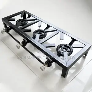 Two Rings Mild Steel 3 Burners