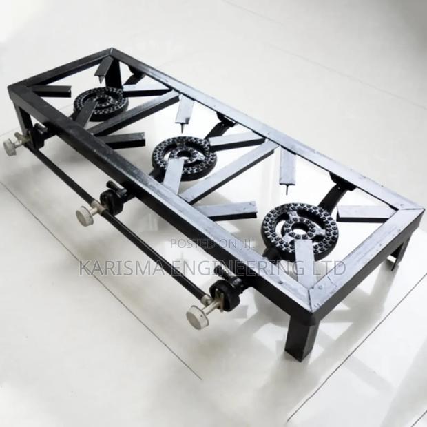 Two Rings Mild Steel 3 Burners
