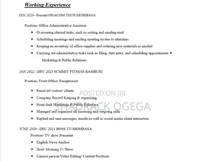 Receptionist