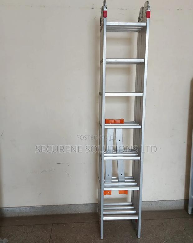 Aluminium Foldable Ladder 4 by 7 - thumbnail 3