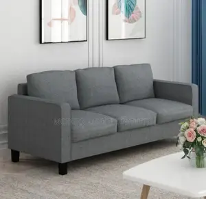 New,Beautiful Dark Grey 3 Seater Sofa