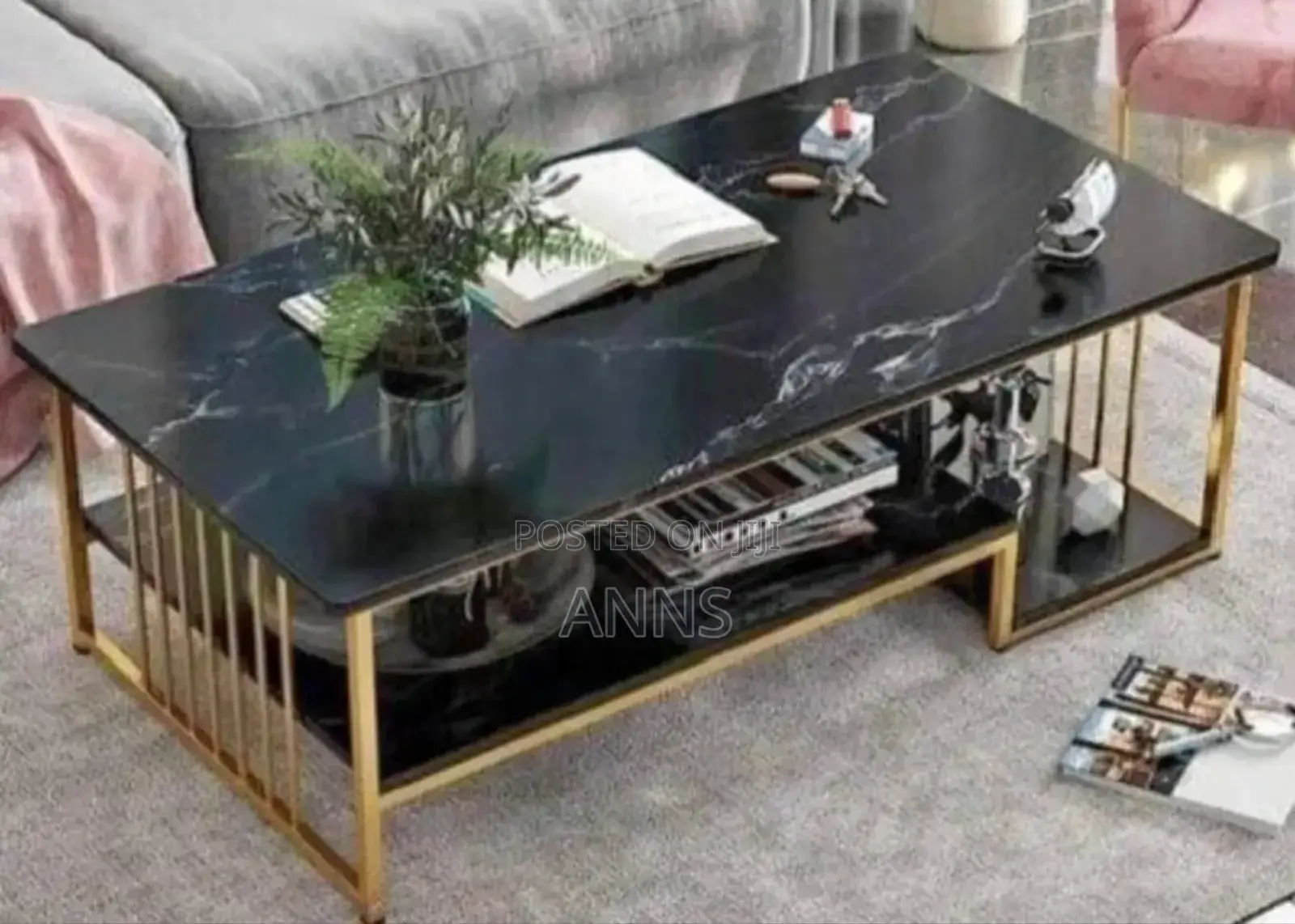 Marble Effect Coffee Table