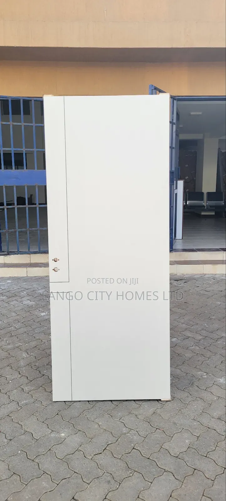White Laminated Wooden Interior Door - Imported
