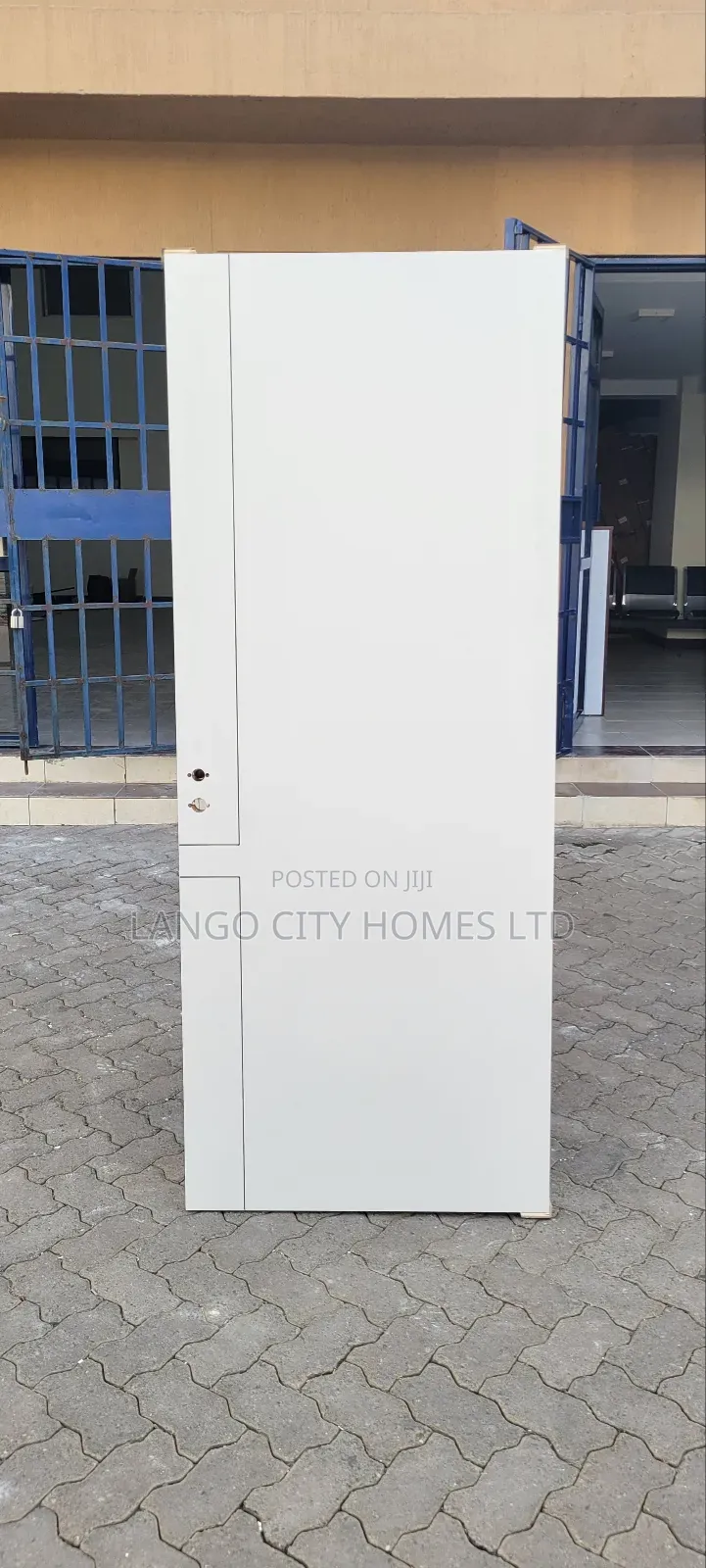 White Laminated Wooden Interior Door - Imported
