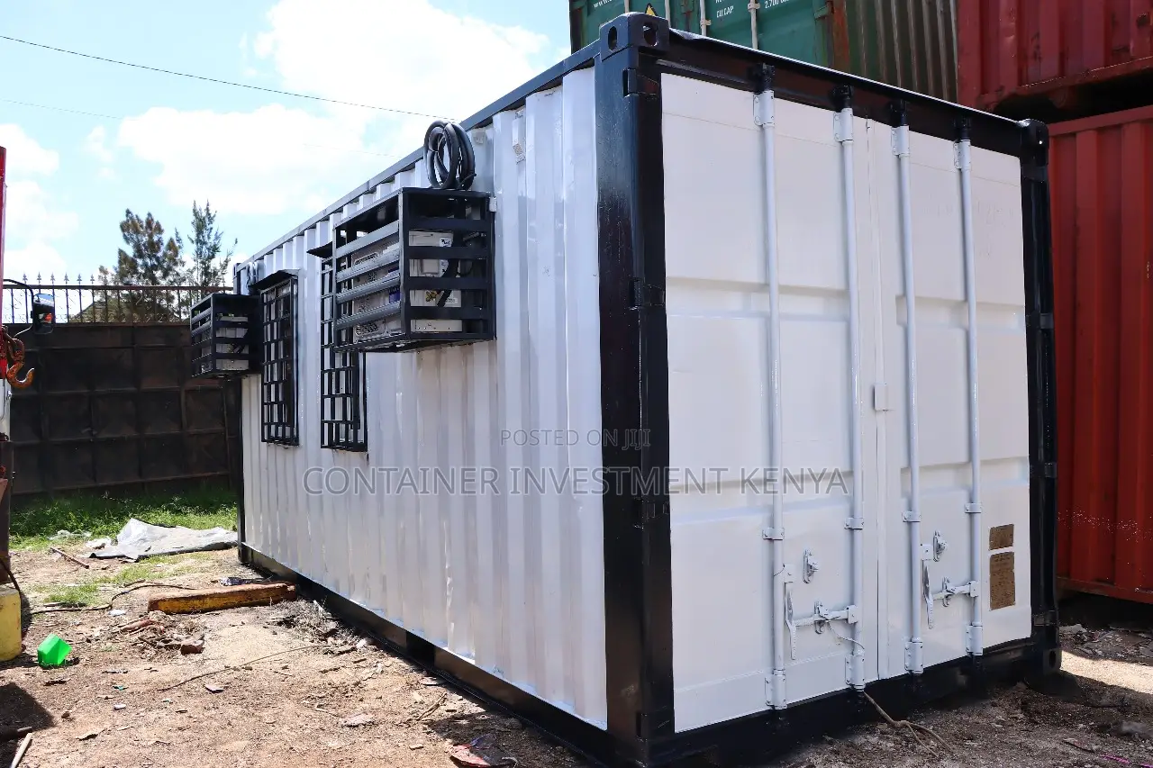 20ft Container Office With Gypsum Cladding and Insulation in Embakasi ...