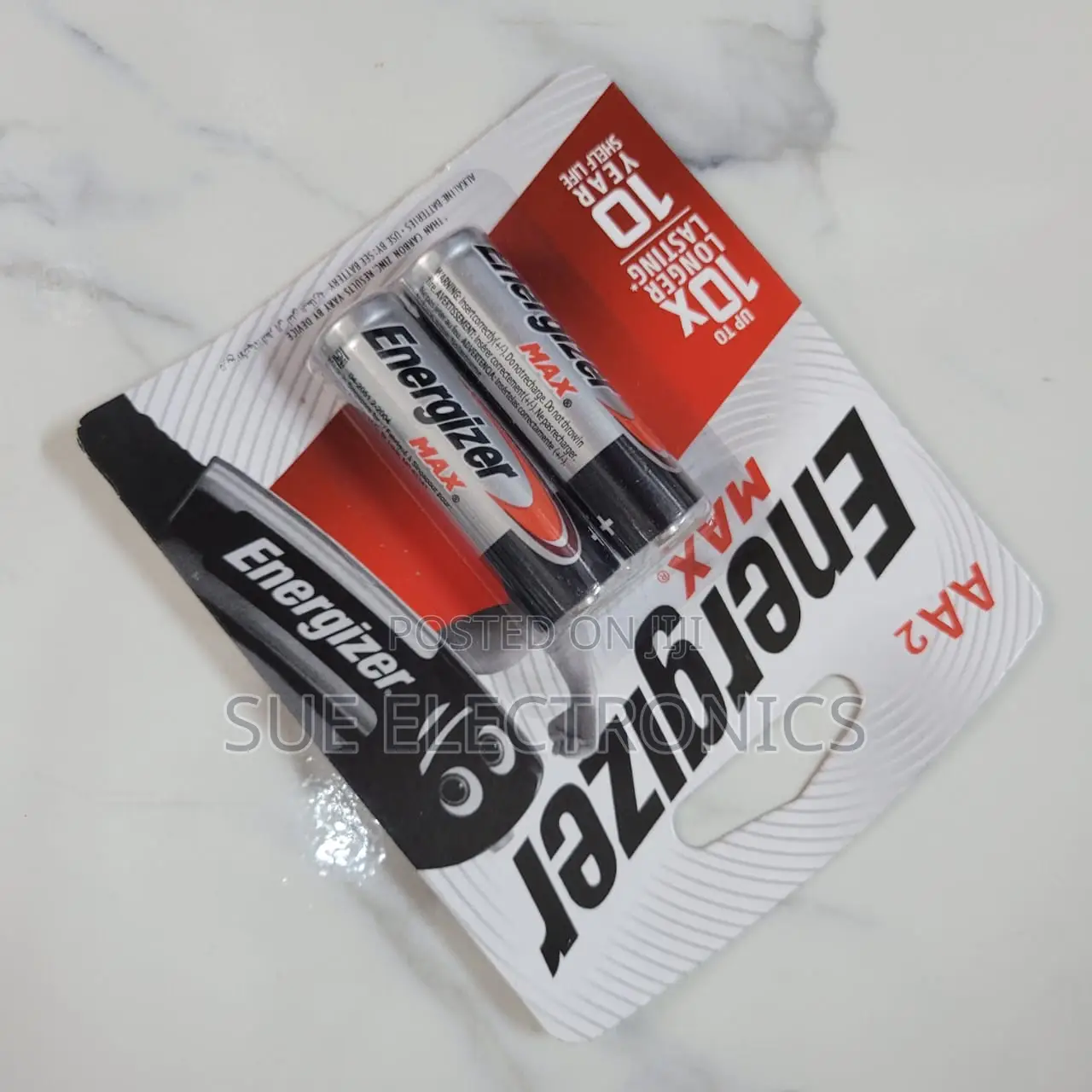 Energizer MAX AA 2 Alkaline Batteries