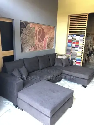 Modern and Classy Living Room U-Shaped Sofa