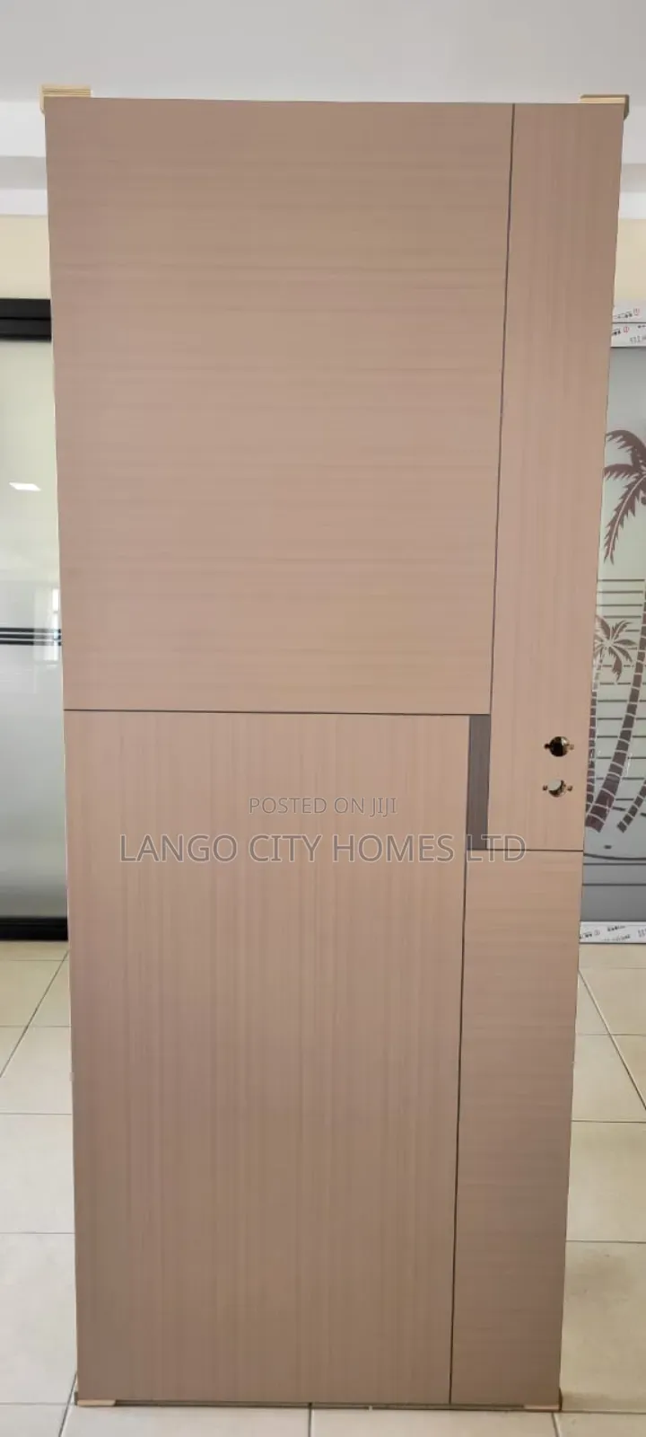 Beige Brown Interior Wooden Door