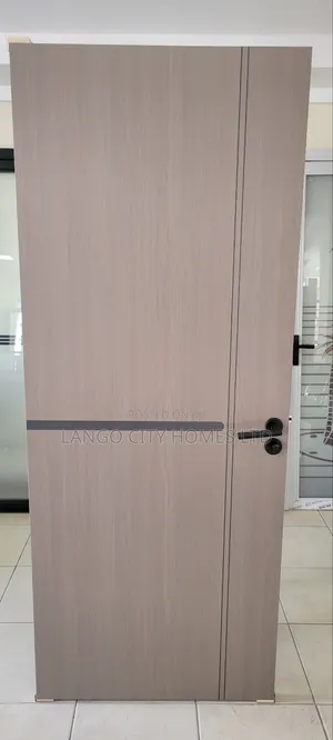 Imported Brown With a Touch of Grey Wooden Door