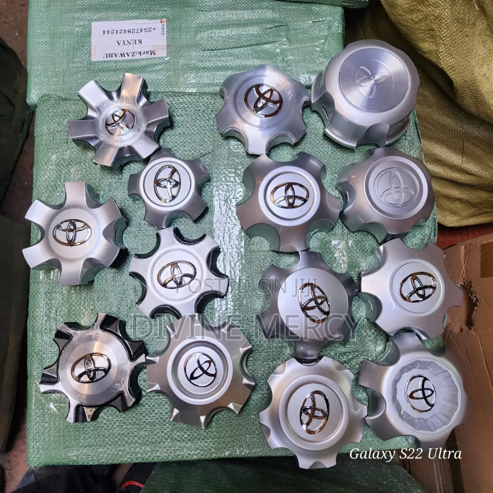 Car Wheels Cups All Sizes