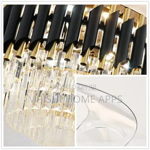42" Ceiling Fan With LED Light BK+GB