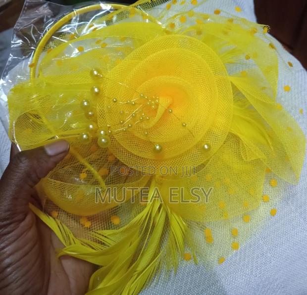 Yellow Fascinators - thumbnail 4