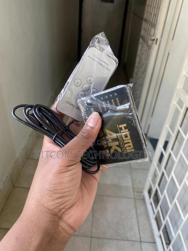 Hdmi 5x1 5 Port Switch/Switcher With Ir Remote - thumbnail 4