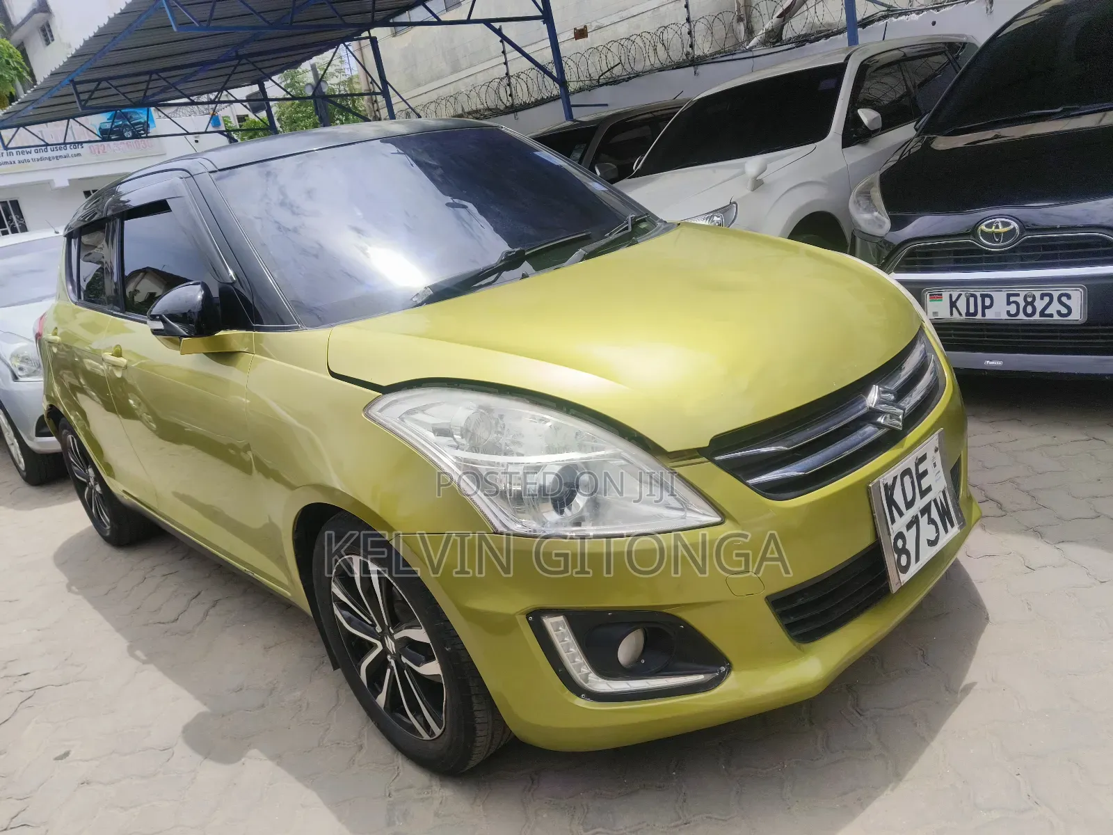 Suzuki Swift 2014 Yellow