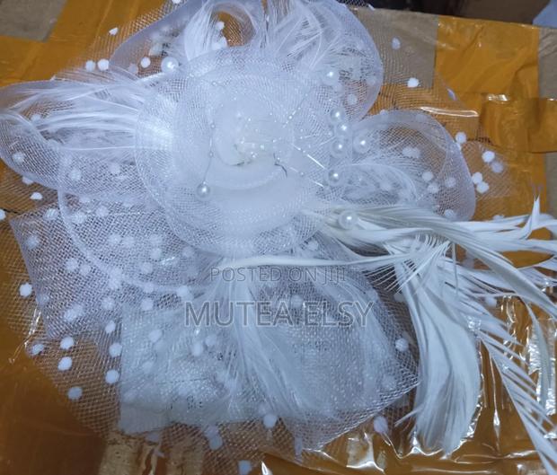 White Fascinators - main view