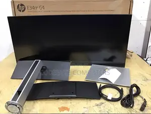 Hp E34m G4 34" Wqhd Curved Usb-c Conferencing Monitor