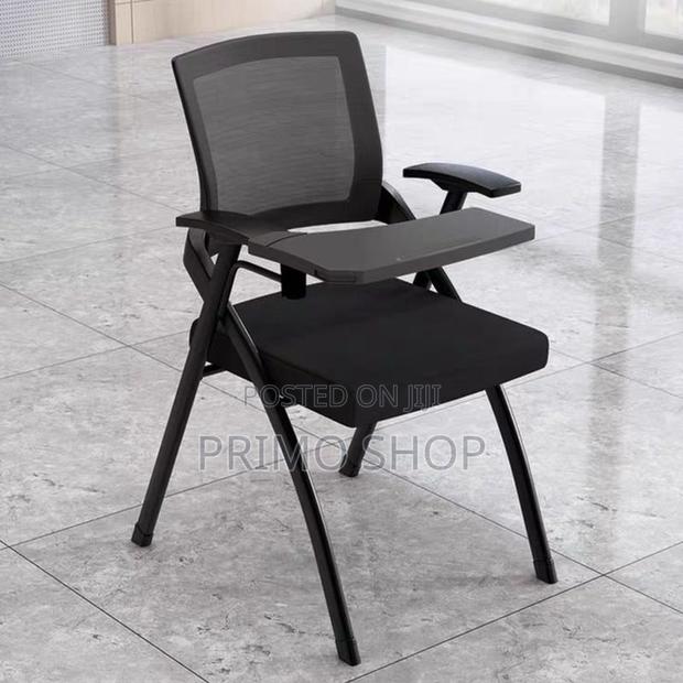 Office Chairs With Armrest; Foldable Training Room Seats - main view