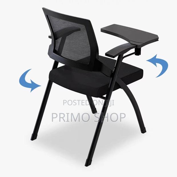 Office Chairs With Armrest; Foldable Training Room Seats - thumbnail 6