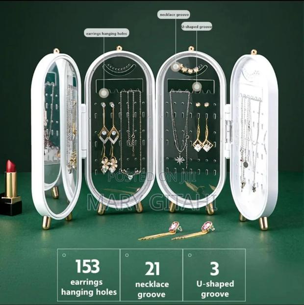 Foldable Unique Vintage Retro Jewelry Display Rack - thumbnail 2
