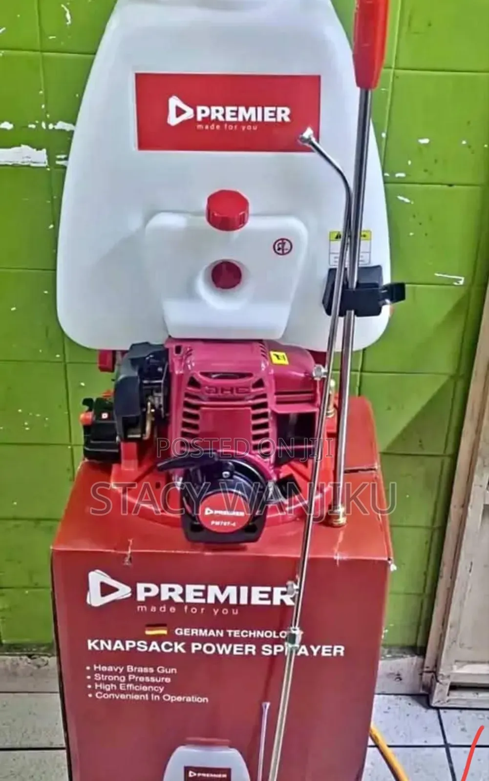Petrol Powered Knapsack Sprayer/ Engine Knapsack Sprayer