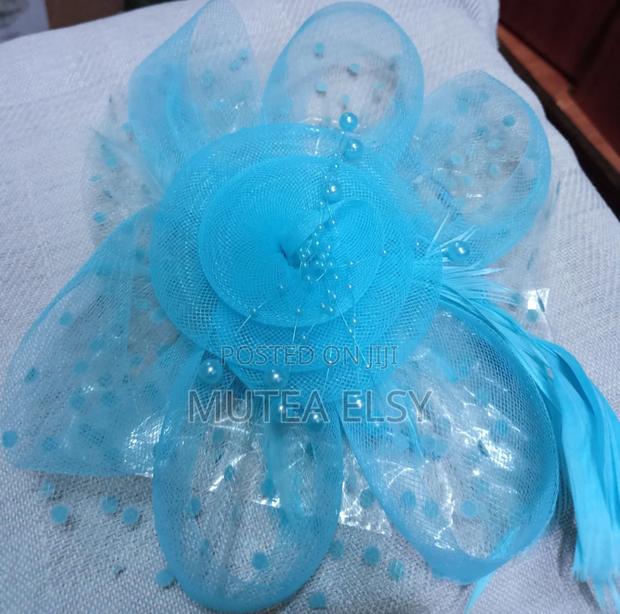 Ocean Blue Fascinators - main view