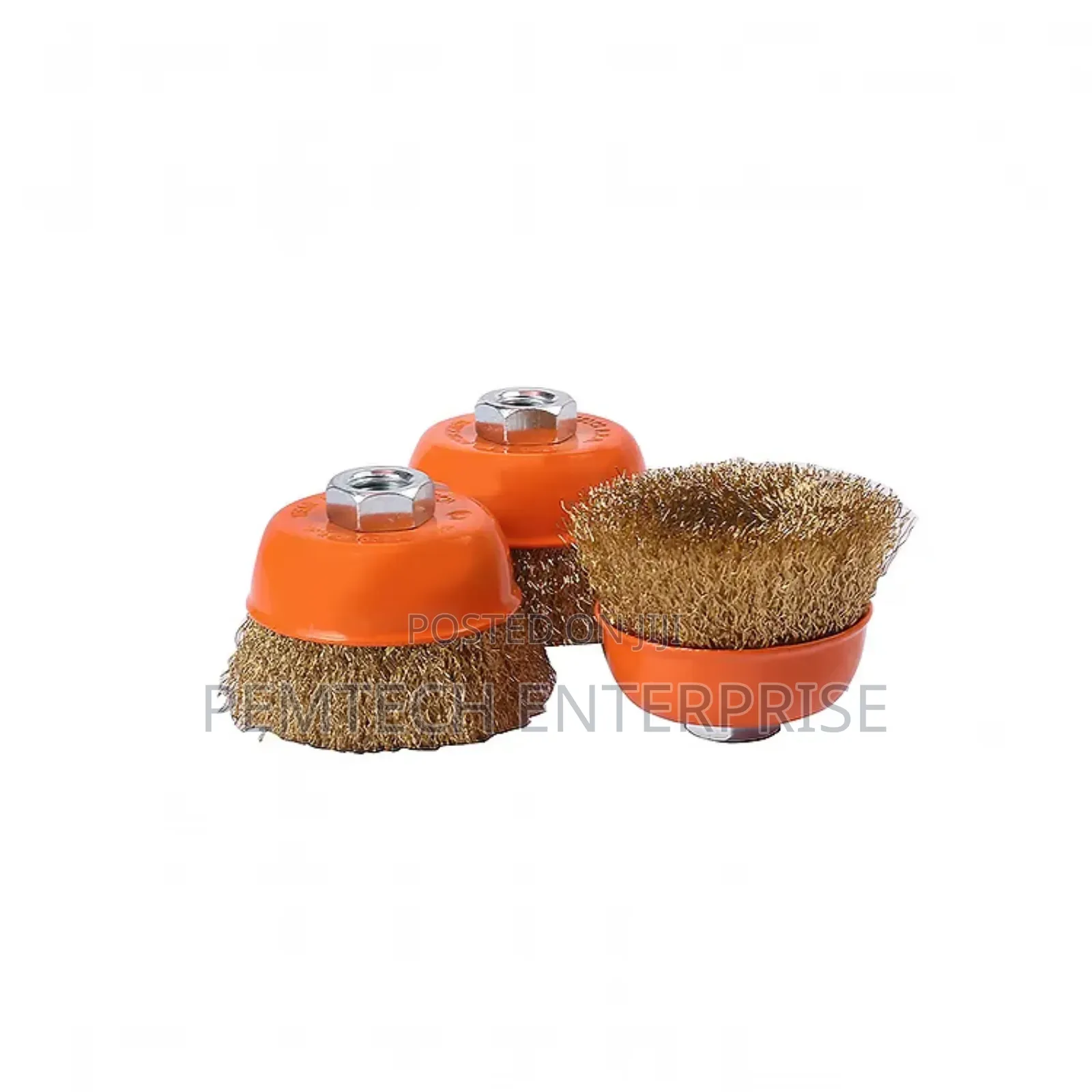 FINDER Cirmped Wire Cup Brushes 5-Inch/125mm