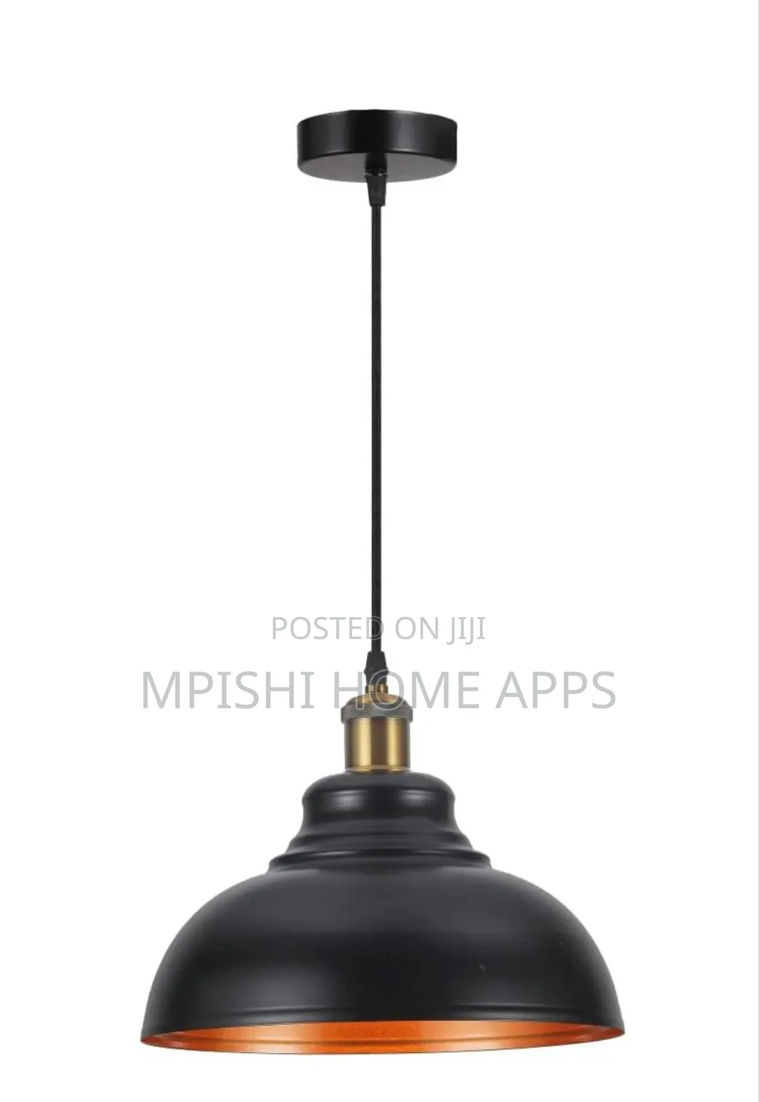 Loft Style Domed Ceiling Pendant Light