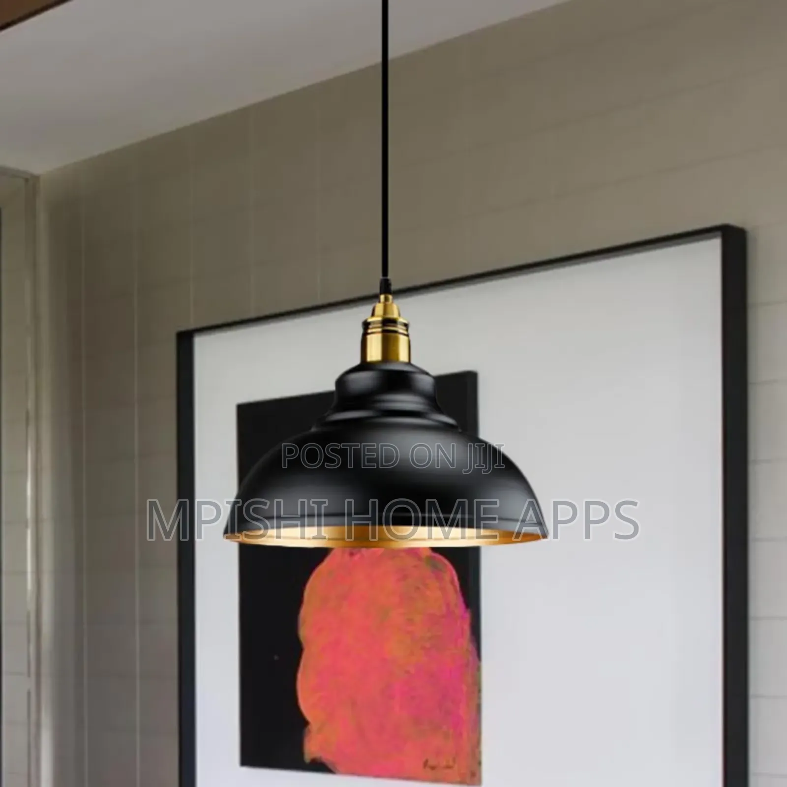 Loft Style Domed Ceiling Pendant Light