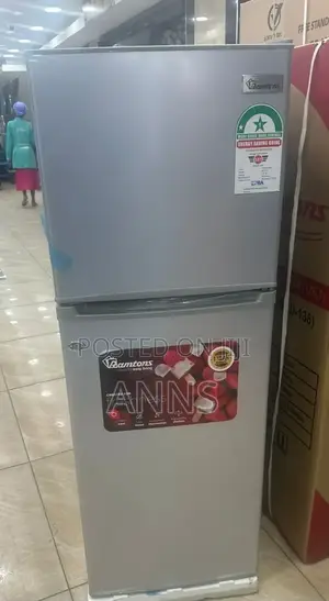Ramtons 138L Fridge ~ Double Door Defrost