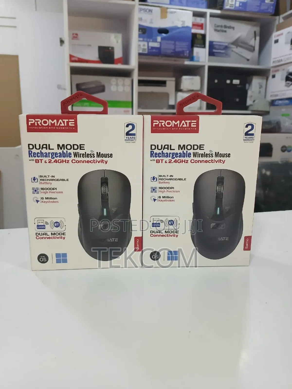 Promate Samo Dual Mode Mouse Wireless