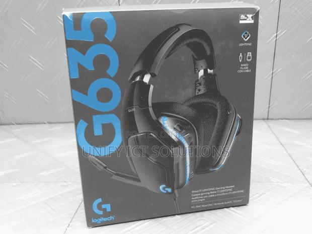 Logitech G635 7.1L Sound Over-the-Ear Wired Gaming Headset