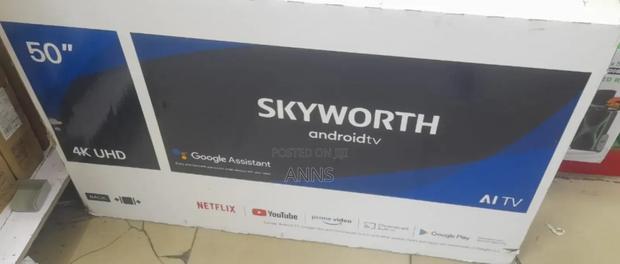 Skyworth 50" UHD Frameless Android Television