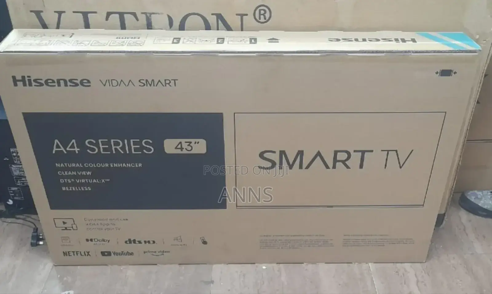 Hisense A4 ~ 43 Smart Vidaa Television