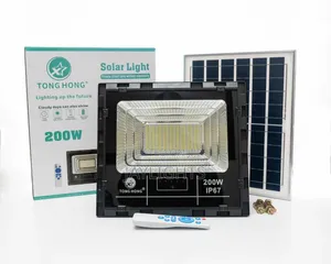 Outdoor Waterproof Security 200W LED Solar Flood Light