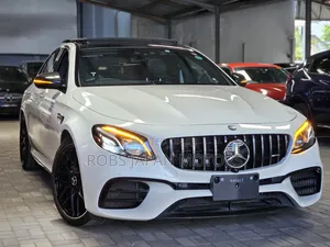 Mercedes-Benz E63 2018 White