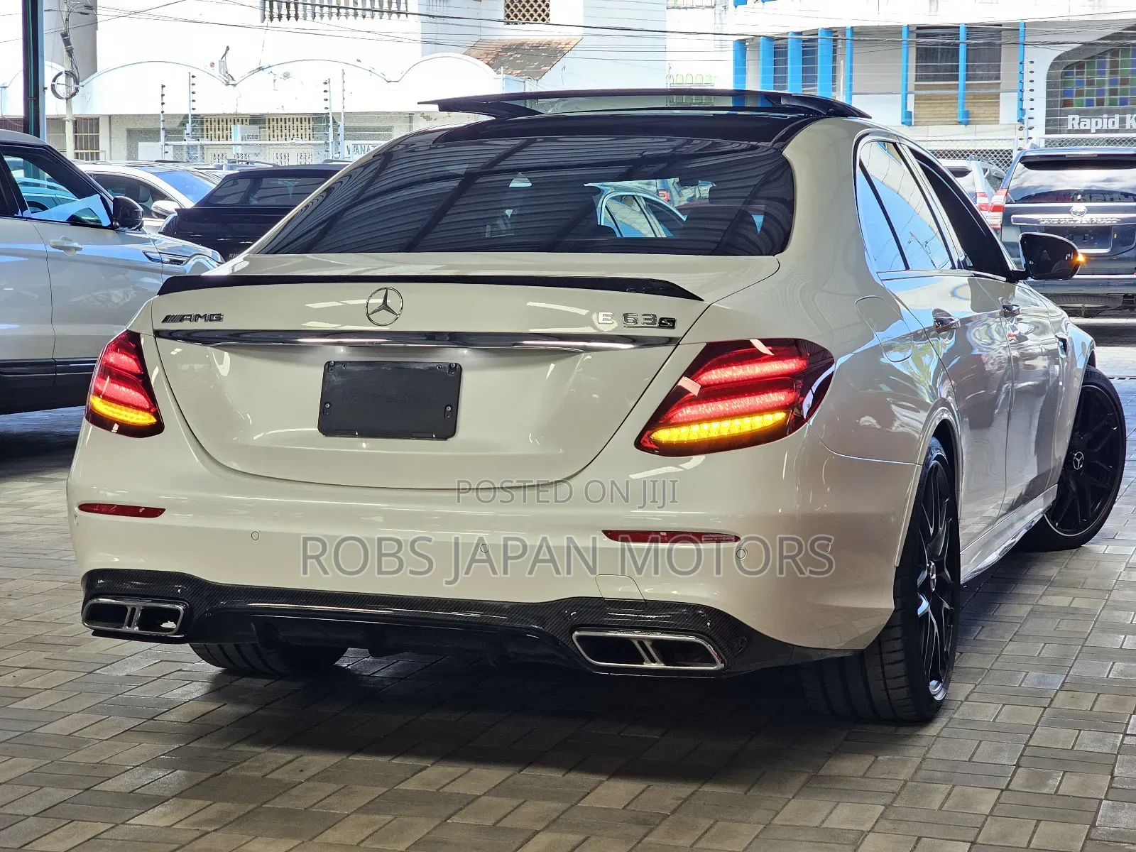 Mercedes-Benz E63 2018 White