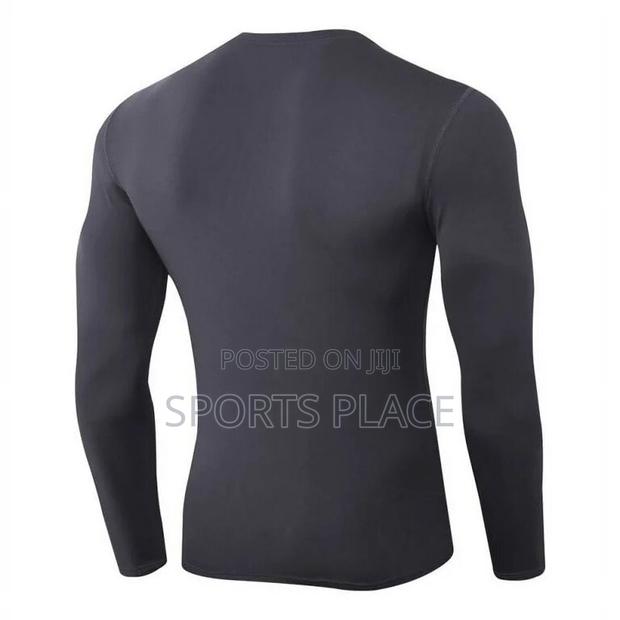 New Black Base Layer Stretcher Compression Shirt - thumbnail 5
