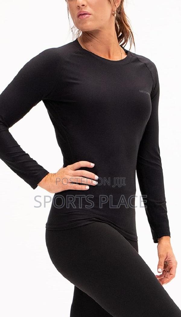 New Black Base Layer Stretcher Compression Shirt - thumbnail 3
