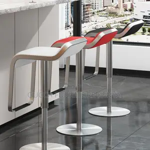 Home Chairs:Rotatable Horse Seat Bar Stool With Back
