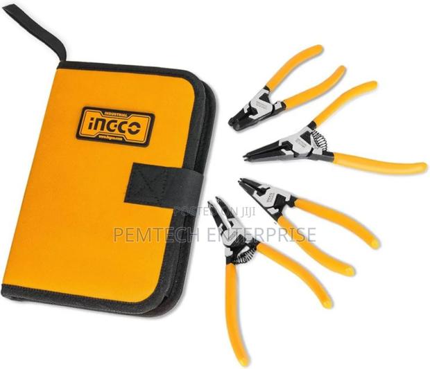 INGCO HCCPS26125 4 PCS Circlip Pliers Set - main view