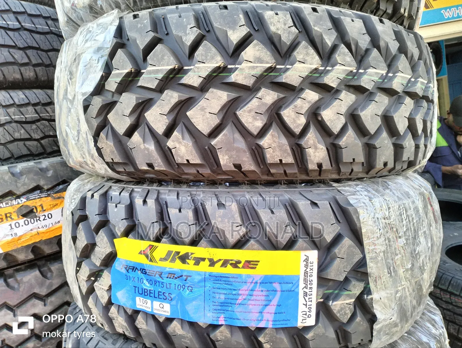 31x10.5R15 JK Tyre Made In India (M/T