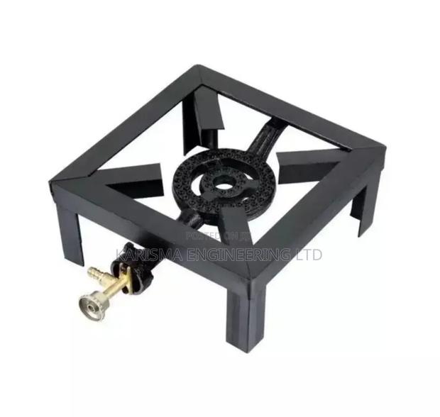 Mild Steel Knee High One Burner - main view